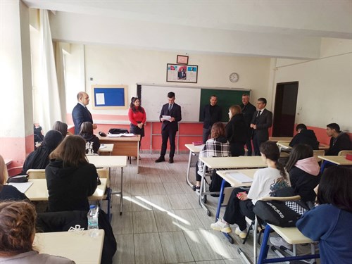 Çan Anadolu Lisesi Ve Çan Anadolu İmam Hatip Lisesine Ziyaret Ve İncelemeler Yapıldı